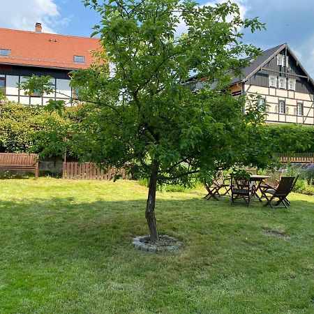 Urlaubsfreude Biedermann Haus Gluecksstein Ferienwohnung Aquamarin Bad Schandau Exterior photo