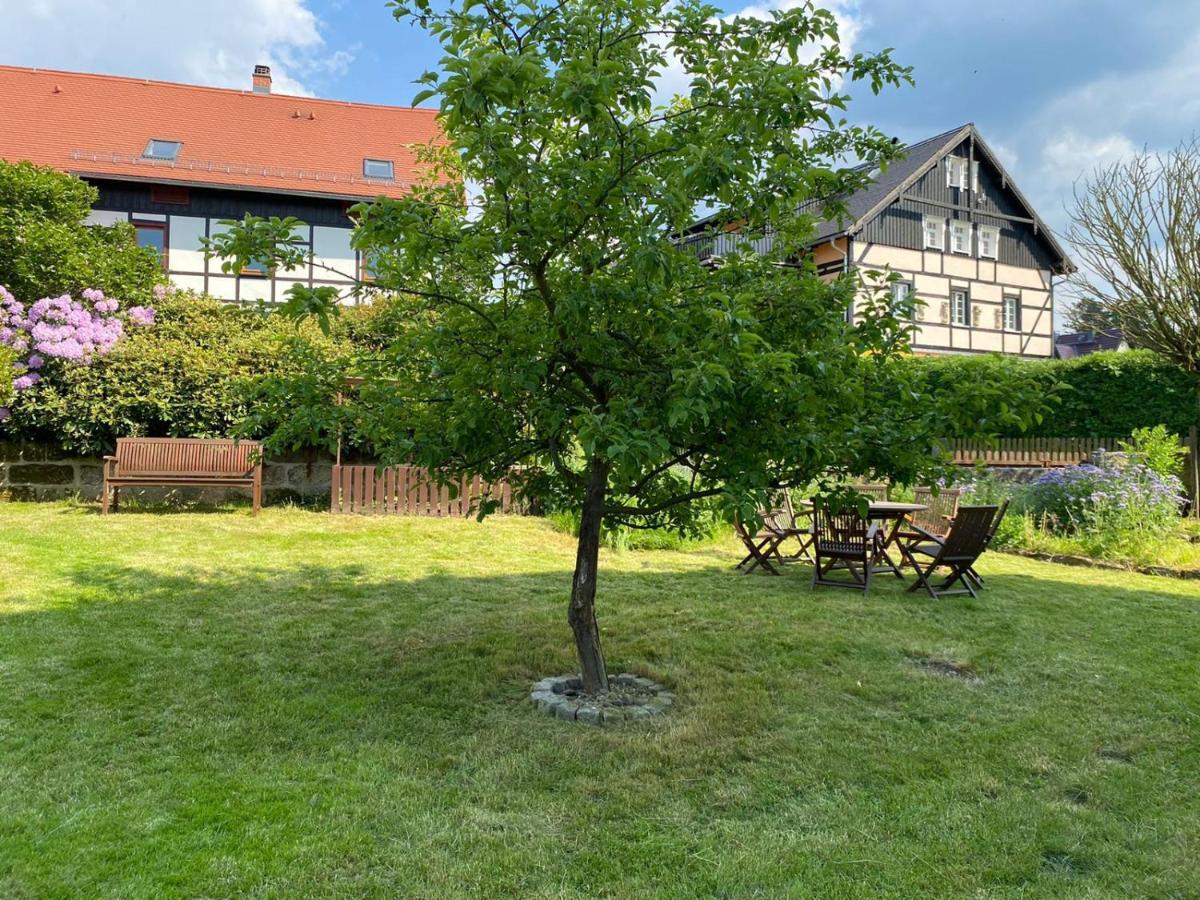 Urlaubsfreude Biedermann Haus Gluecksstein Ferienwohnung Aquamarin Bad Schandau Exterior photo